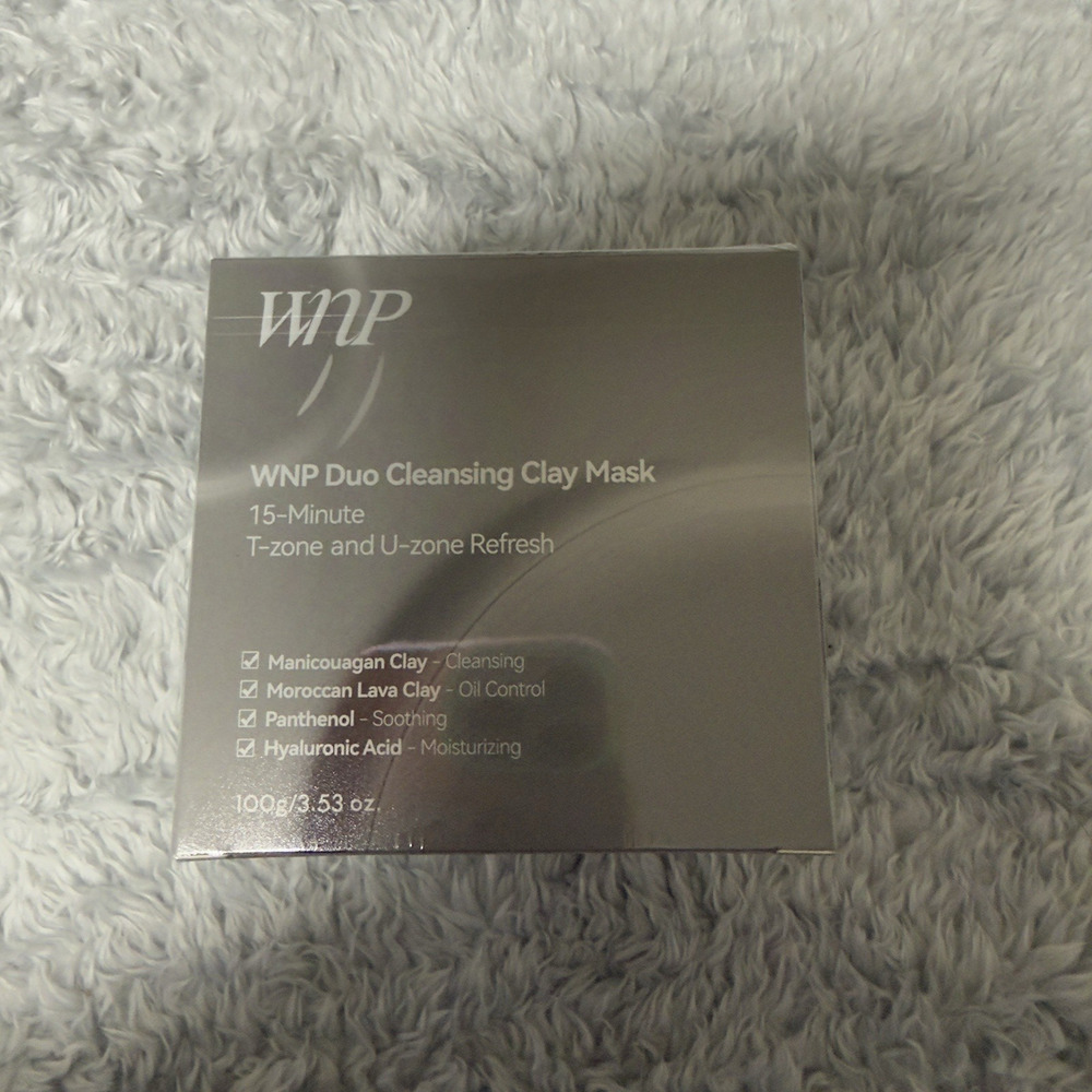 WNP Duo Cleansing Clay Mask 15 Minute T Zone Refresh 3.53oz SEALED Exp. 9/27